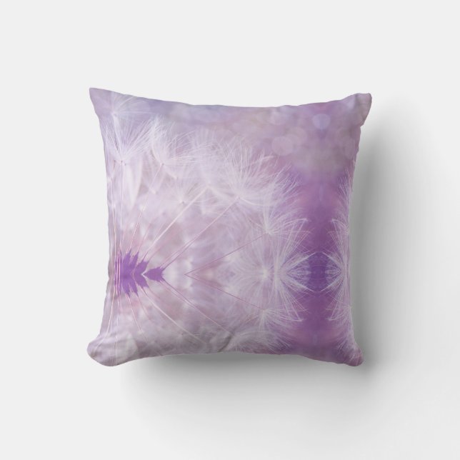 Elegant dandelion cushion (Front)