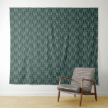 Elegant dark art deco abstract geometric elements tapestry<br><div class="desc">Elegant dark art deco abstract geometric elements retro vintage print</div>