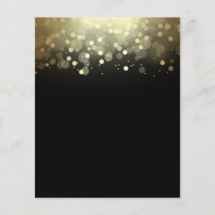 Elegant dark blank flyer
