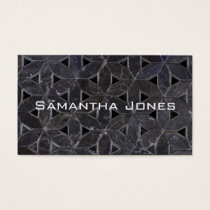 Elegant dark grey flower of life pattern