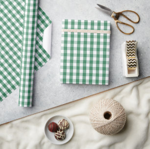 Elegant Dark Grid Pattern Wrapping Paper