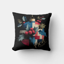 Elegant Dark Moody Noel Ornament