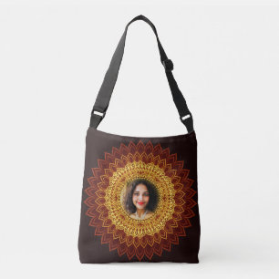 Elegant Decorated Photo Frame Crossbody Bag