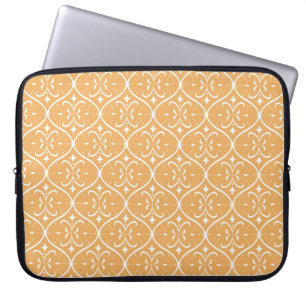 Elegant Decorative Flourish Seamless Pattern. Orie Laptop Sleeve