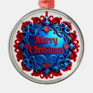 Elegant Decorative Merry Christmas Ornament