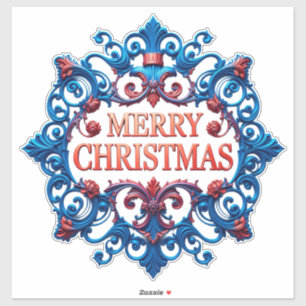Elegant Decorative Merry Christmas Ornament