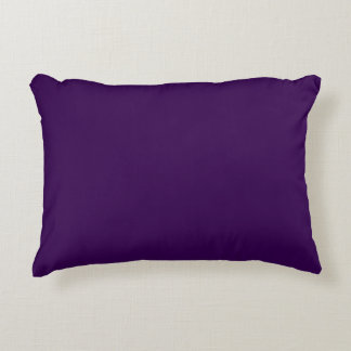 elegant deep purple throw pillow