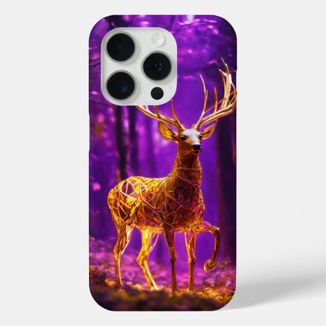 "Elegant Deer Design Case-Mate iPhone Case (Back)