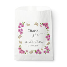 Elegant Delicate Purple Orchids Bohemian Gift