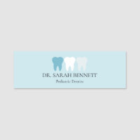 Elegant dentist aqua blue professional