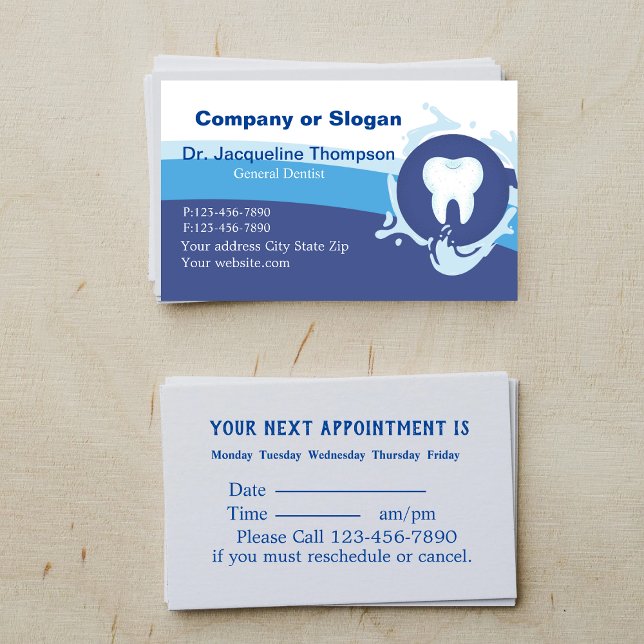 Elegant Dentist Tooth Logo Appointment Business  (Creator Uploaded)