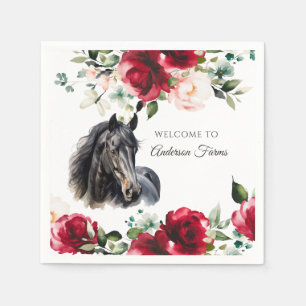 Elegant Derby Party Napkin