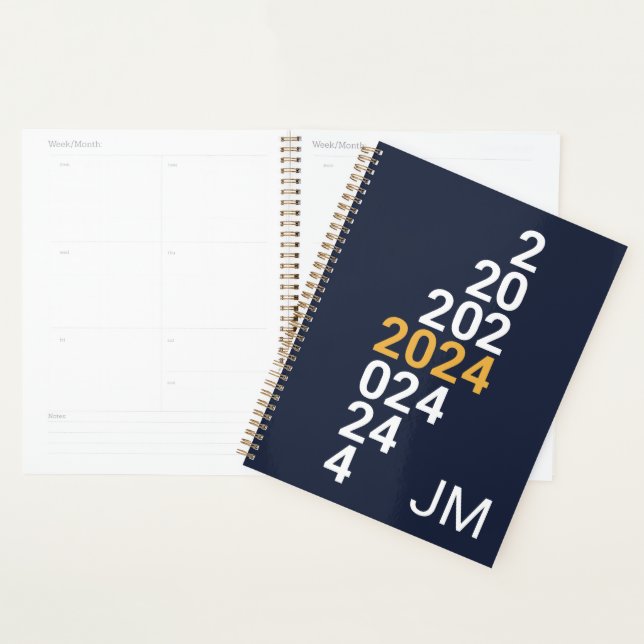Elegant design for 2024 planner (Display)
