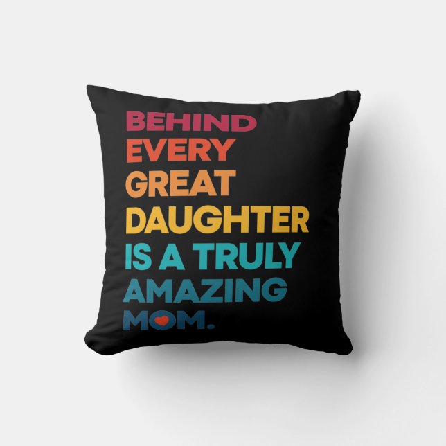 Elegant Design for Moms Day  Cushion (Front)