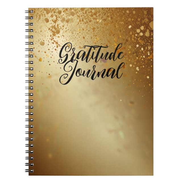 Elegant Design Gratitude Journal  (Front)