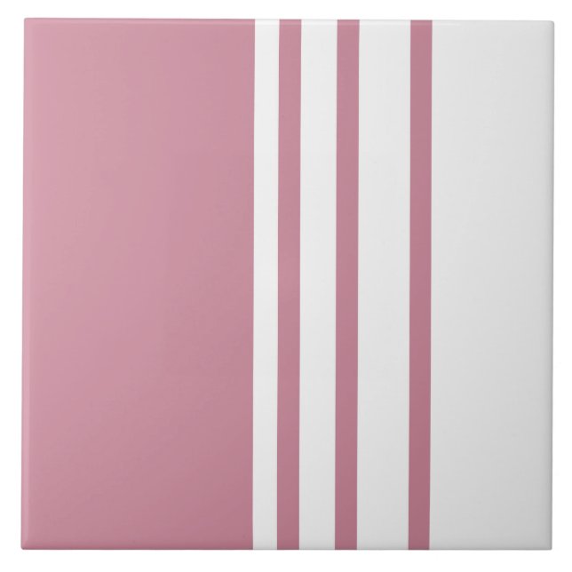 Elegant design, modern pattern, vertical stripes tile (Front)