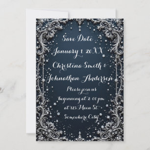 Elegant Design Wedding Invitation