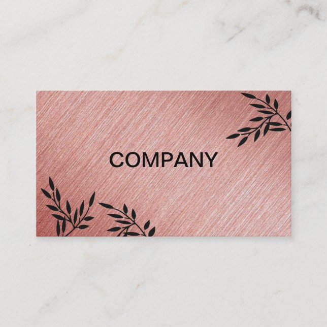 Elegant Designer Business Cards (Front)