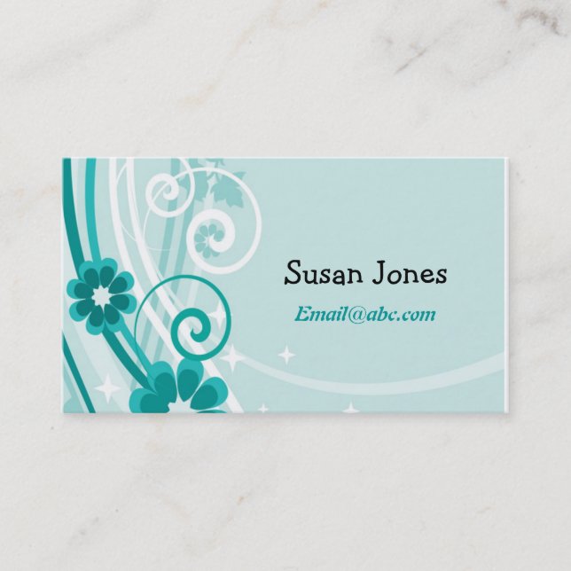 Elegant Designer Business Cards Template (Front)