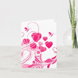 ELEGANT DESIGNER HEART NOTE CARDS