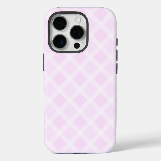Elegant Diamond Pattern Case-Mate iPhone Case (Back)