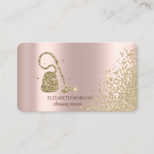 Elegant Diamonds,Vacuum cleaner Cleaning House Business Card