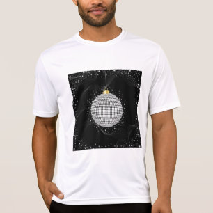 Elegant Disco Ball Christmas Ornament T-Shirt
