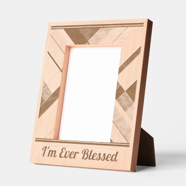 Elegant Display for Photos & Artwork Etched Frames (Left)