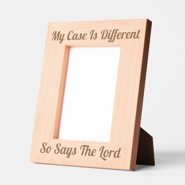 Elegant Display for Photos & Artwork Etched Frames (Left)