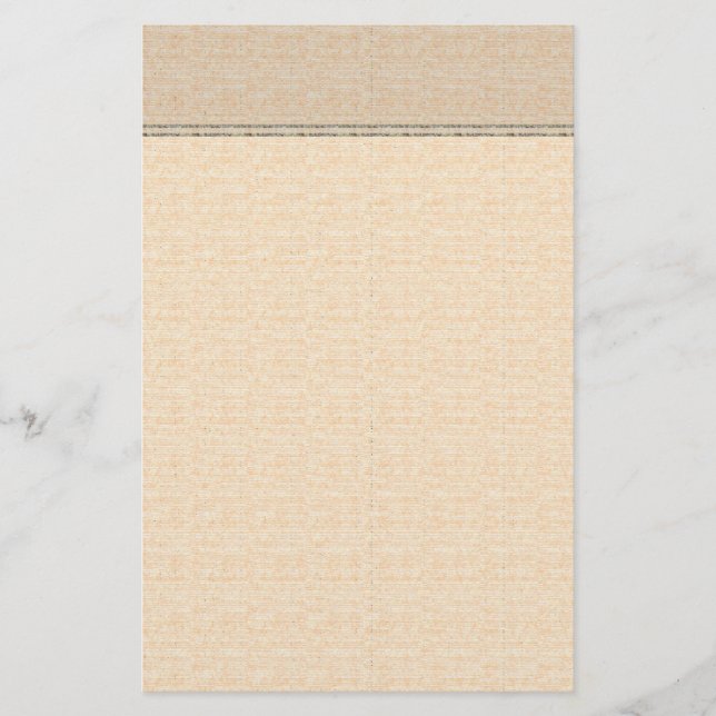 Elegant Distressed Parchment Stationery (Front)