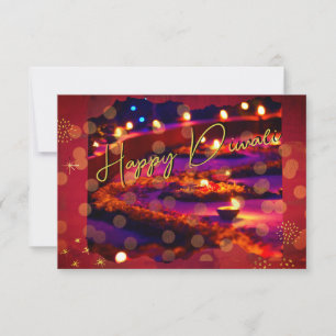 Elegant Diwali card