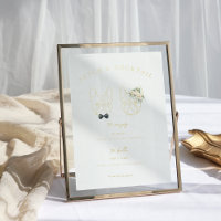 Elegant Dog | Bride & Groom Signature Drink Poster