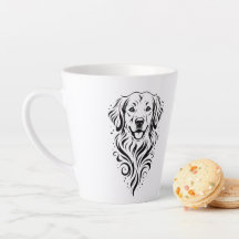 Elegant Dog Portrait Black and White Dog Lover