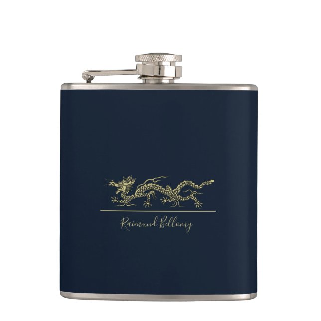 Elegant Dragon Flask (Front)