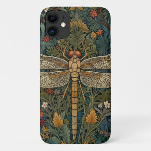 Elegant dragonfly artwork botanical boho chic Case-Mate iPhone case