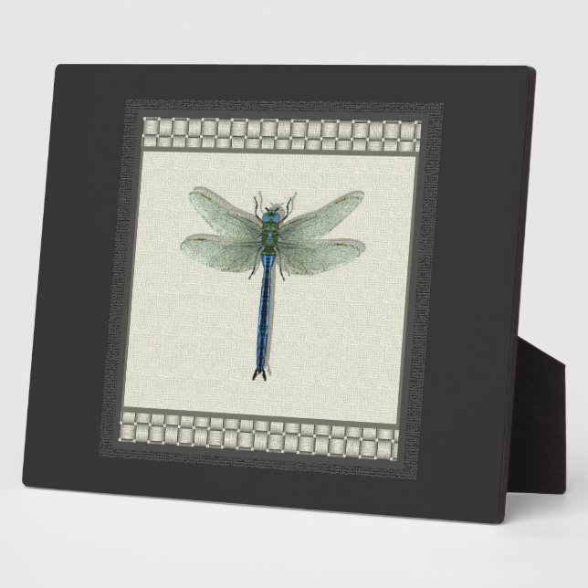 Elegant Dragonfly Plaque (Side)