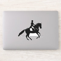 Elegant Dressage Rider Performing a Pirouette