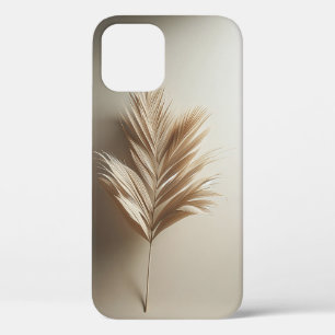 Elegant Dried Palm Leaf - Minimalist Nature Phone  iPhone 12 Case