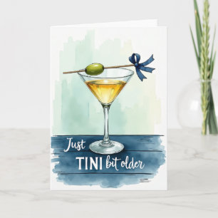 Elegant Drink Birthday Card