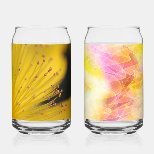 Elegant Drinkware Set – Stylish & Functional  Can Glass (Front)
