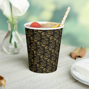 Elegant Dual Birthday Soiree Paper Cups