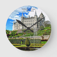 Elegant Dunrobin Castle Scotland Sutherland Clan