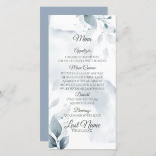 Elegant Dusty Blue Foliage 