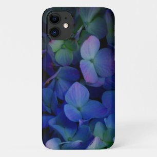 Elegant dusty blue purple floral Case-Mate iPhone case