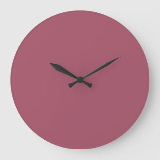 Elegant dusty rose Throw Pillow Large Clock