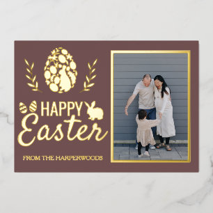 Elegant Easter Blessings Easter Eggs Family photo