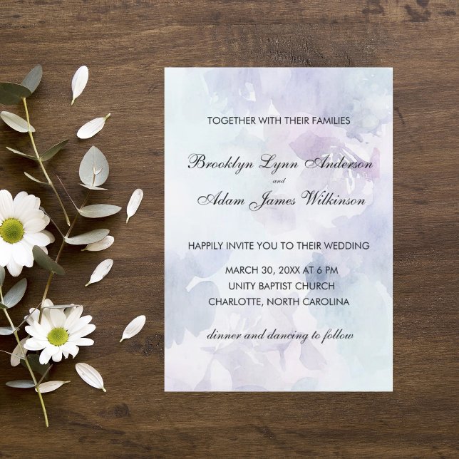 Elegant Easter Wedding Invitations (Creator Uploaded)