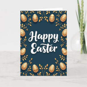 Elegant Easter Wishes Card
