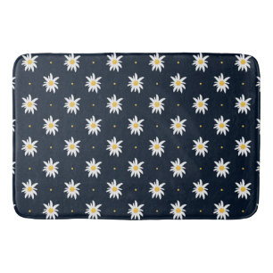 Elegant Edelweiss Bath Mat
