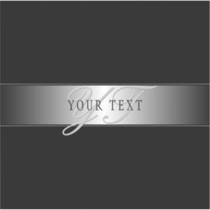 Elegant Editable Monogram Script Writing   Black